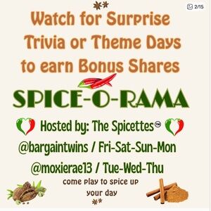 Featured today on Spice-O-Rama hosted by @moxierae13